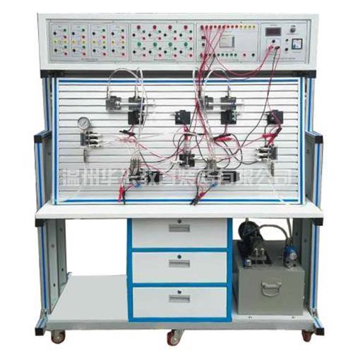 HX-810透明液压传动与PLC实训装置(铝合金框架)